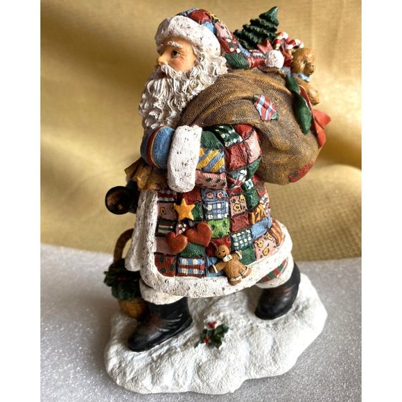 Patchwork Classic Santa 1999 Artwork of Susan Winget Limited edition - Picture 1 of 9